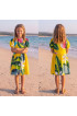 Hand Painted Rayon Kids Dress